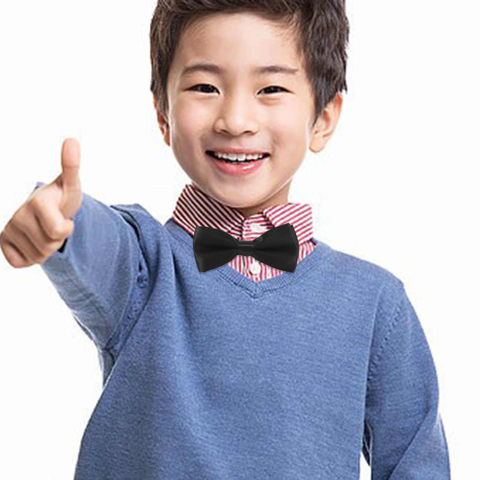 Black Kids Bow Tie Adjustable  - Bow Tie Pre Tied recension och pris