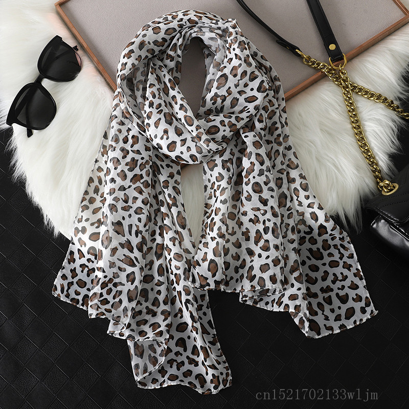 2024 Fashion Printed Leopard C - Face Scarf Mask recension och pris