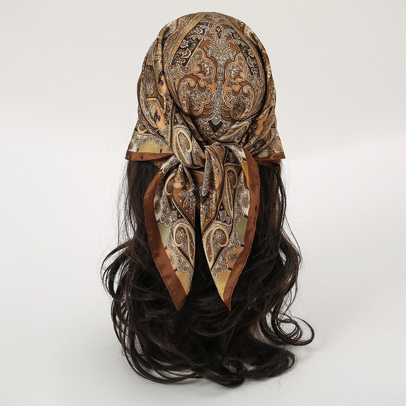 Bohemian Style Print Luxury Br - Head Wrap Turban recension och pris