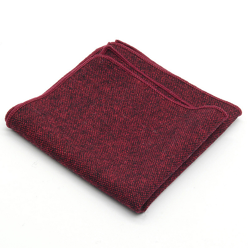 Classic Wool Pocket Square 25C - Pocket Square Set recension och pris