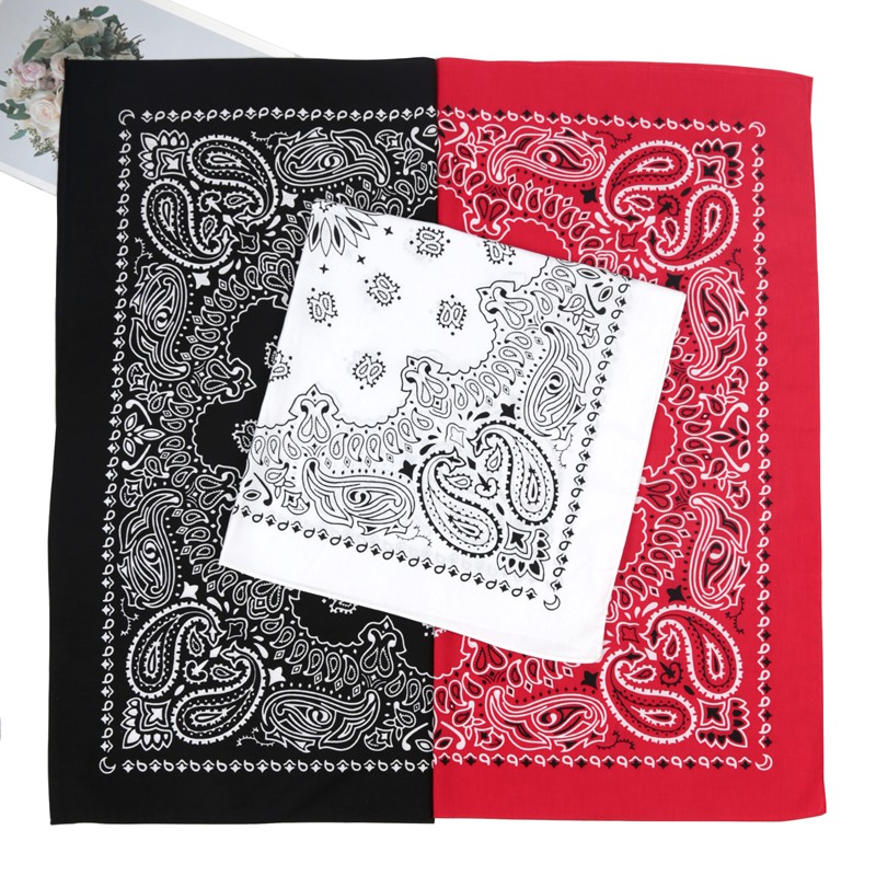 70*70cm Unisex Women 100% Cott - Bandana Cotton recension och pris