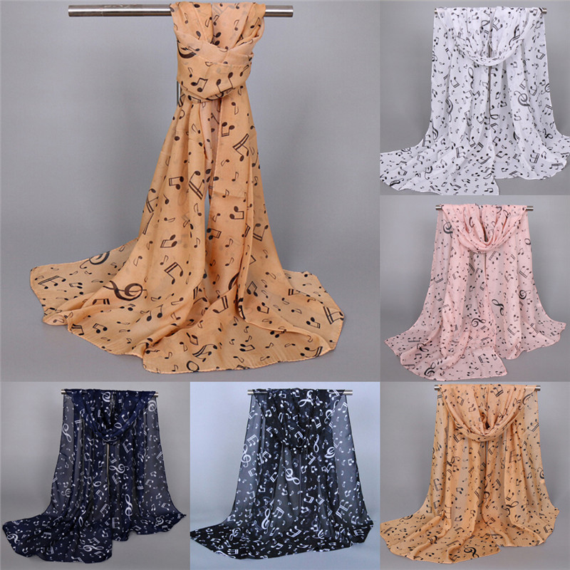 High Quality Scarves Musical N - Infinity Scarf Knit recension och pris