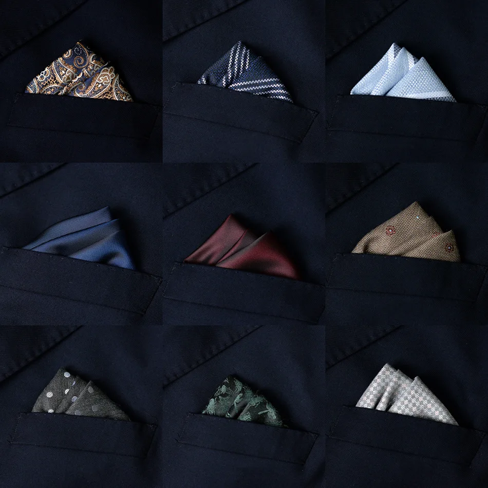 2pcs Men's Suit Pocket Towel H - Pocket Square Set recension och pris